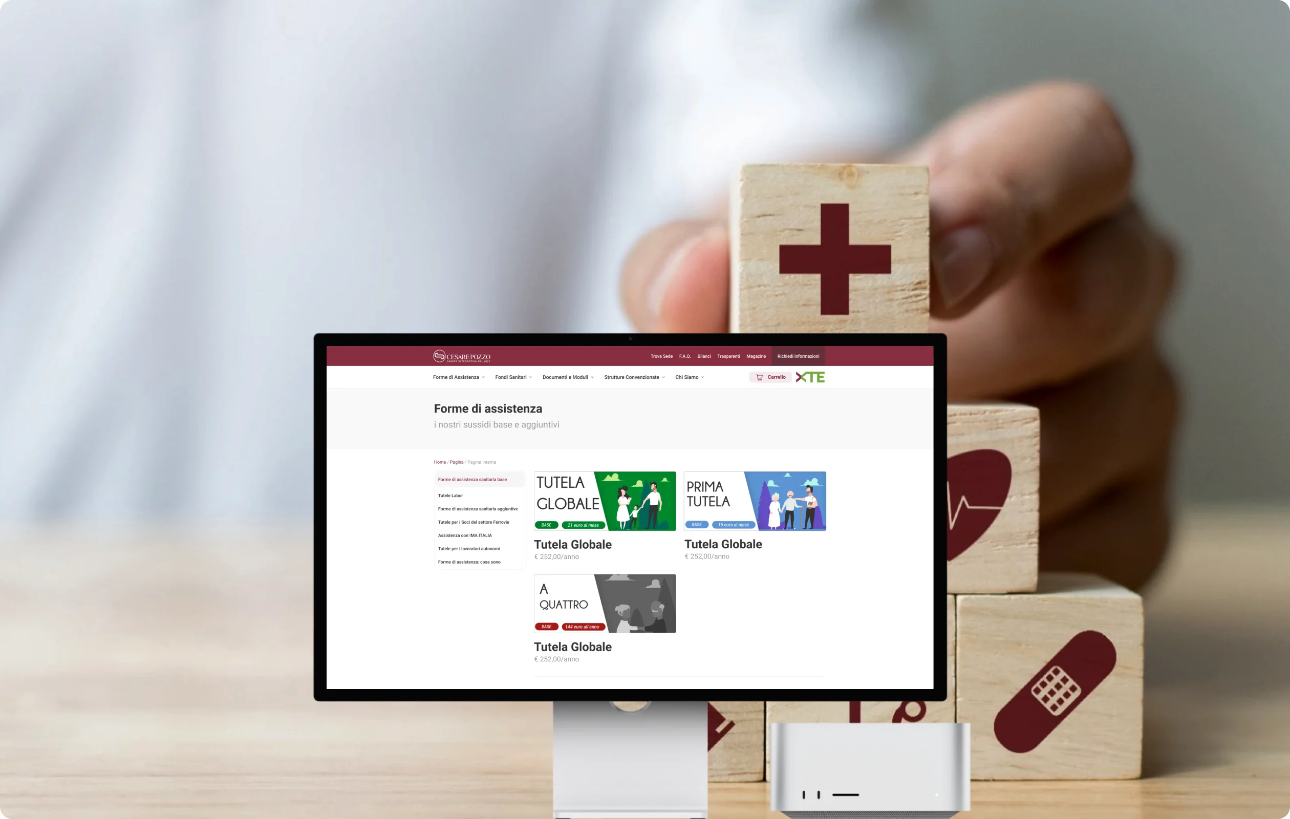 Mutua Cesare Pozzo: il prodotto completo online