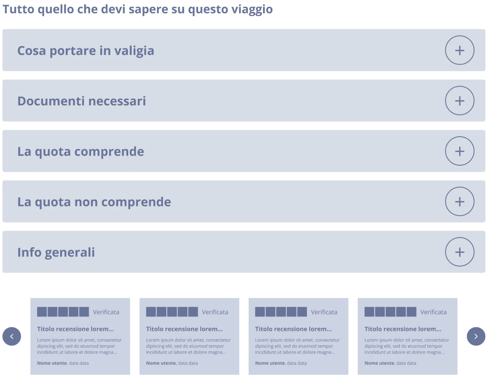 UX SiVola: ricerca e filtri dei viaggi